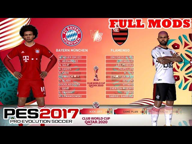 PES 2017 | FULL MODS FIFA CLUB WORLD CUP QATAR #REVIEW