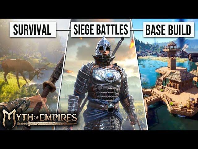 Day 1 Awesome New Survival Game | Myth of Empires Gameplay | Part 1