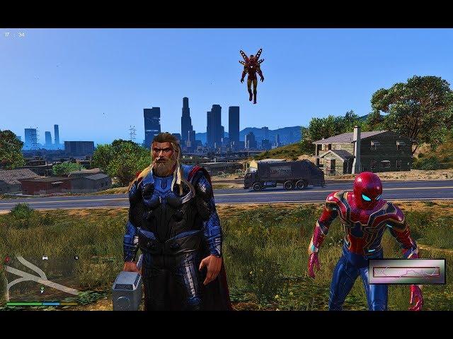 GTA 5 - Avengers vs. Thanos