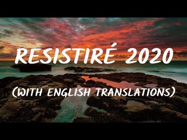 Resistiré 2020 (Letra/Lyrics With English Translation) Video