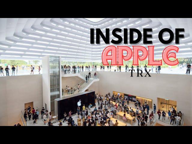 What is Inside Apple Store The Exchange TRX Kuala Lumpur Malaysia