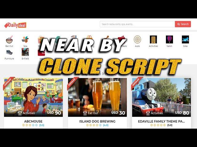 Near by clone script  PHP Scripts Mall Ready made PHP Scripts