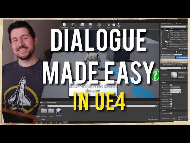 UE4 Dialogue Made Easy |  Beginner Tutorial