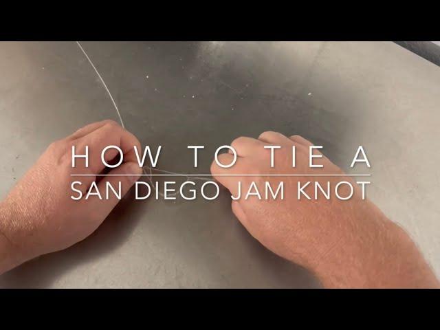 Tie a San Diego Jam Knot