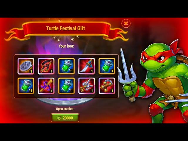 Spending Ninja Turtles Coin on Turtles Festival | Secret Laboratory | Hero Wars