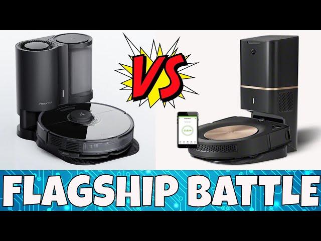 iRobot ROOMBA S9+ -VS- Roborock S7 W/ Auto Empty Bin - Which one is THE BEST? Flagship Battle!!