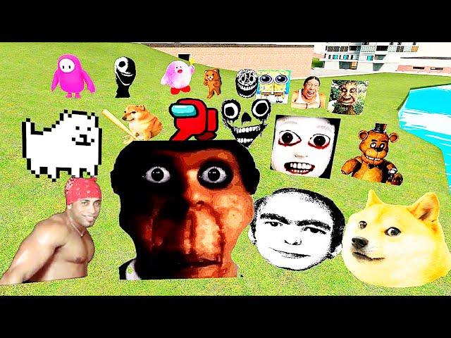 MEMES ABOUT OBUNGA NEXTBOT CHASE US IN SANDBOX ► Garry's Mod