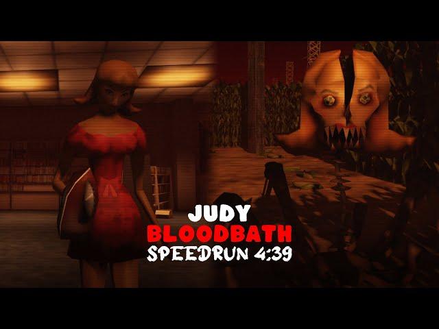 Roblox JUDY BLOODBATH Speedrun 4:39 Solo