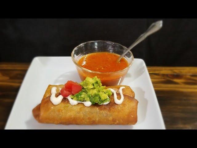 How to make CHIMICHANGAS / DELICIOUS BEEF RECIPE / step by step 