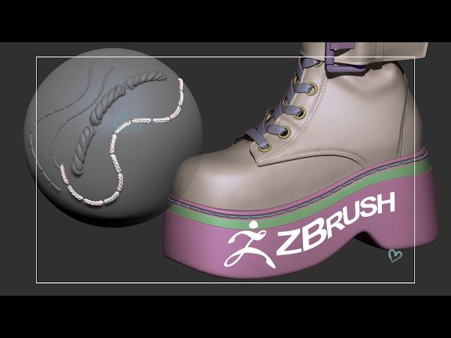 Сделать свою кисть для Zbrush - строчка