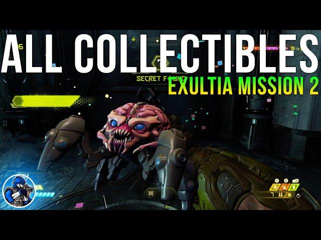 DOOM Eternal Exultia Secrets & Collectibles