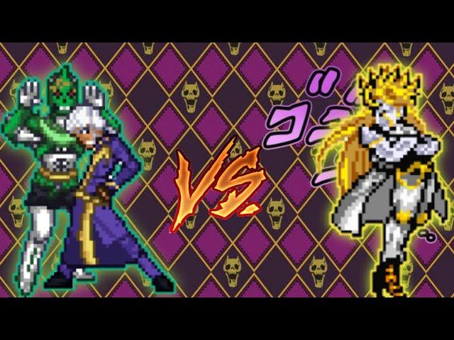 Pucci Ultimate VS Dio Over Heaven in Jump Force Mugen.