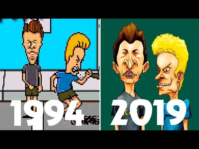 Эволюция Бивис и Батхед / Evolution of Beavis and Butt-Head Games (1994-2019)