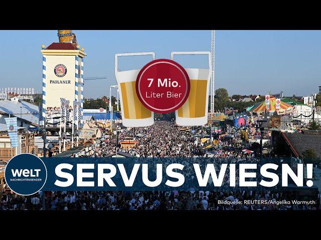 WIESN 2024: Nach 16 Tagen endet das Oktoberfest in München: 6,7 Millionen Besucher feiern