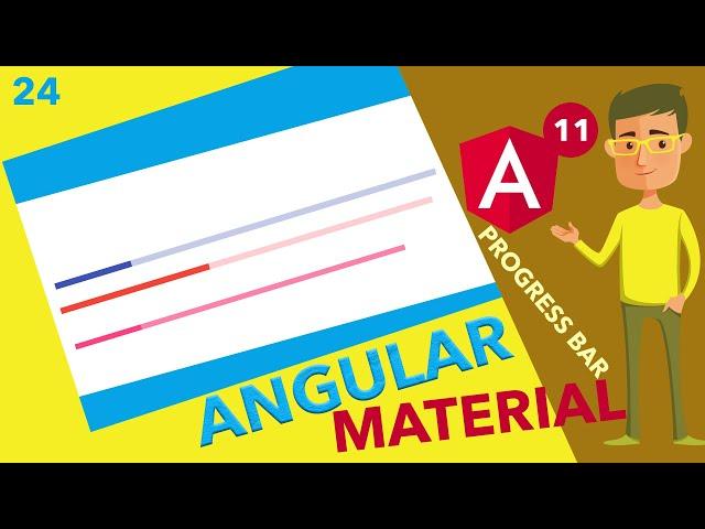  Angular 11 Tutorial || Progress bar Angular Material  || Ujjwal Technical Tips