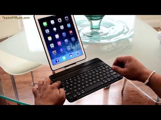 Airbender 2.0 New Trent iPad Air Keyboard Case - Unboxing and Review