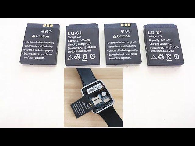 Battery for smart watch dz09