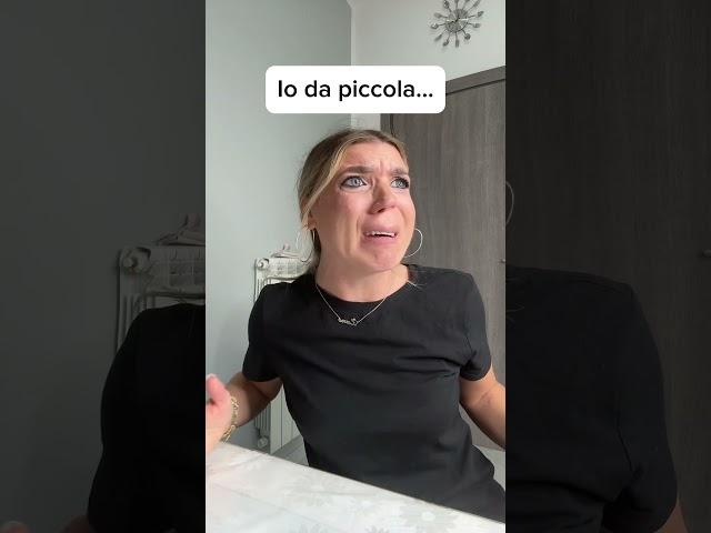 IO DA PICCOLA VS IO OGGI #differenze#primavsdopo#ierivsoggi#cibo#dabambina#nonmipiace#viziata