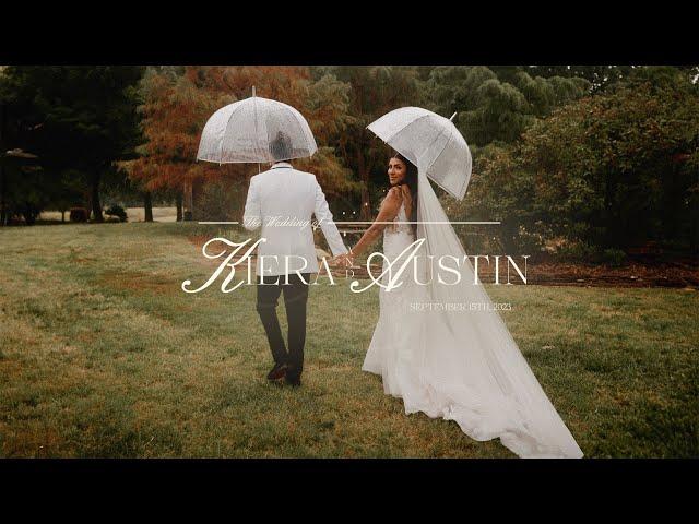 “I knew we’d be standing here today…” | Kiera + Austin | Rainy Wedding Day - Kansas Wedding