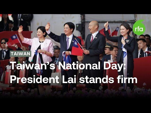 Taiwan’s National Day: Lai defends sovereignty against China | Radio Free Asia (RFA)