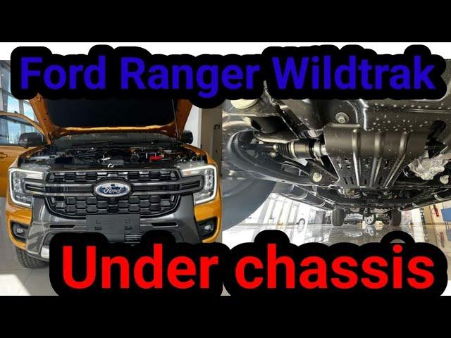 First Look  under chassis Video of the new Ford Ranger Wildtrak next gen