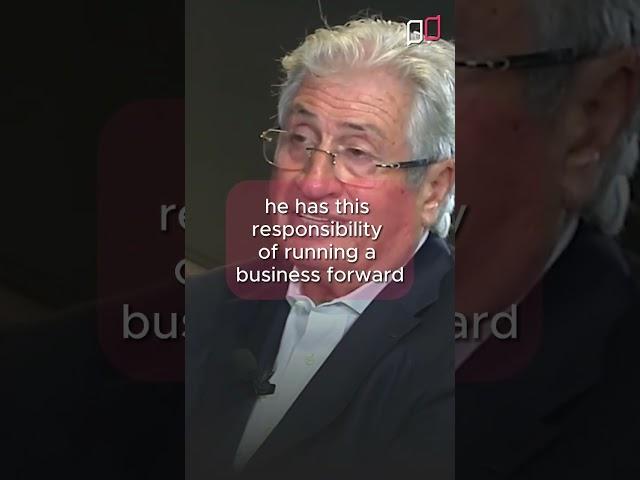 He has this responsibility of running business forward | Giorgetto Giugiaro - Design Stories