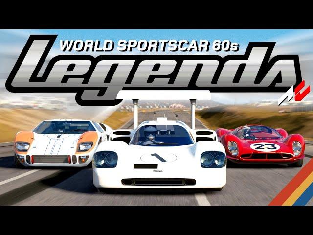 A First Look at World Sportscar 60s Legends - Assetto Corsa