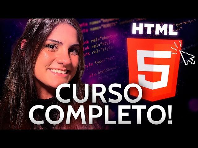 Curso completo de HTML - seu PRIMEIRO SITE DO ZERO para iniciar em PROGRAMAÇÃO!