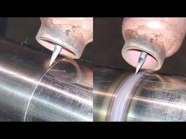 You will look like the most skillful worker! Fastest sanitary pipe TIG welding