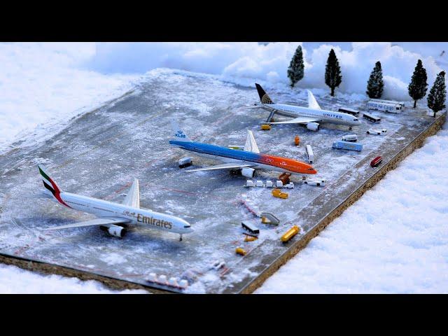 Building a Winter Model Airport