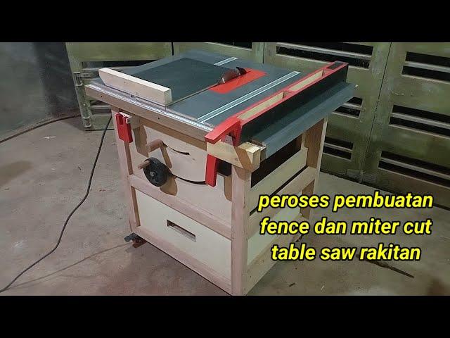 kali ini kita coba mentutorialkan cara pembuatan fence table saw