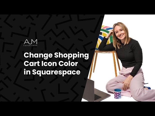 Change Shopping Cart Icon Color in Squarespace