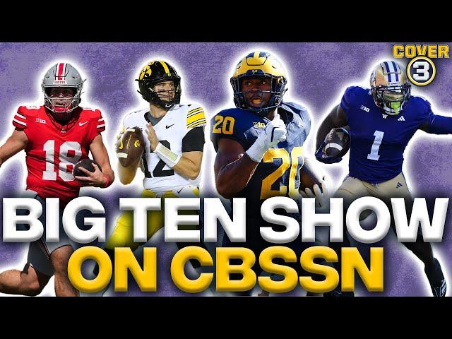 Big Ten Show: Pressure Watch | Iowa-Ohio State | Michigan-Washington | Cover 3 College Football