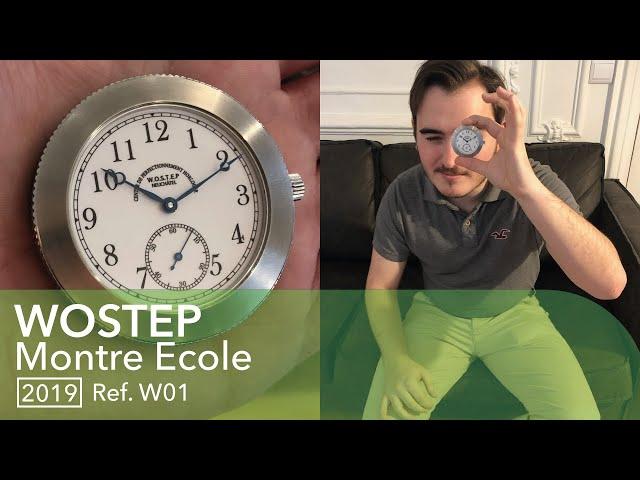  Montre Ecole WOSTEP (S1E27) - L'avis d'Antoine avec la montre de sa formation horlogère