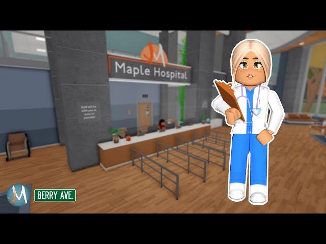 Day in the Life of a Doctor | **VOICED** | Maple Hospital & Berry Avenue RP