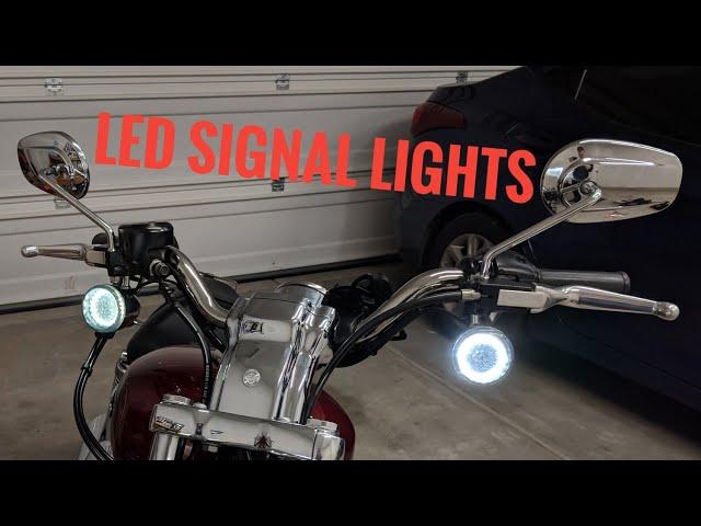 Harley Davidson Sportster LED Turn Signal Running Light Installation