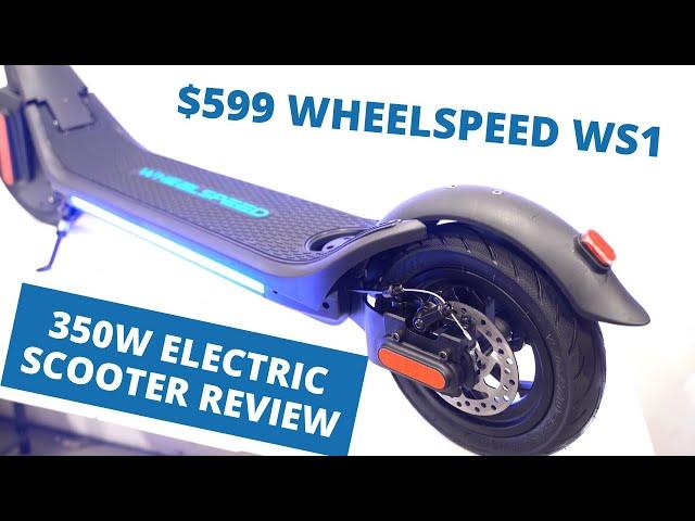 Wheelspeed WS1 350W 15mph 25mi Electric Scooter - Unboxing, Assembly, Test Ride, and Review