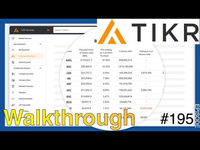 How to Look for Stocks: TIKR Terminal Walkthrough