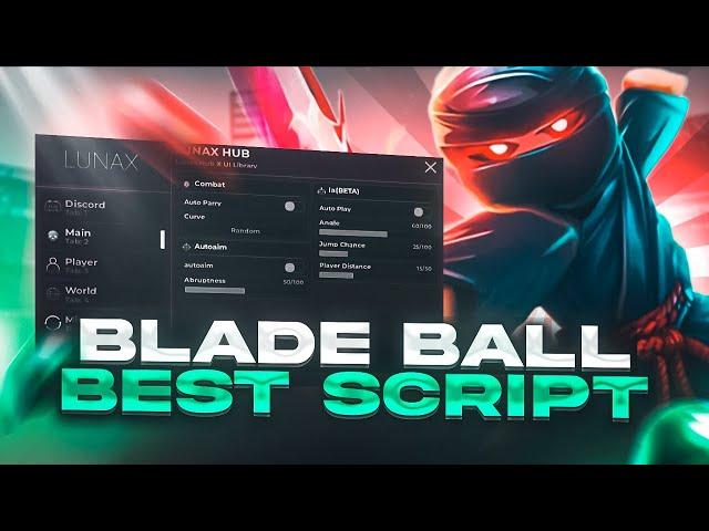 [BEST] BLADE BALL SCRIPT - [LUNAX HUB]  | BEST AUTOPARRY | SOLARA SUPPORT | PASTEBIN 2024