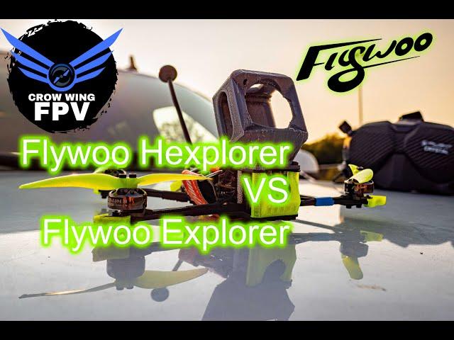 Which Flies Longer?! Flywoo Hexplorer 4" Long Range Hexacopter OR the Explorer LR 4" Quadcopter