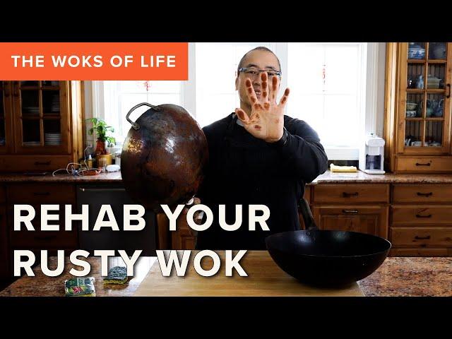 Don't throw your wok away!!! | How to Revive a Rusty Wok & Daily Wok Maintenance & FAQs!