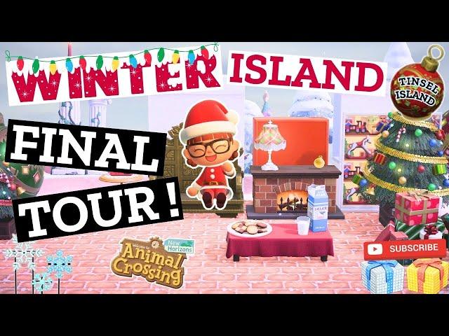 Final Tour! | Christmas Winter Island | ACNH Island Tour | Animal Crossing New Horizons ACNH