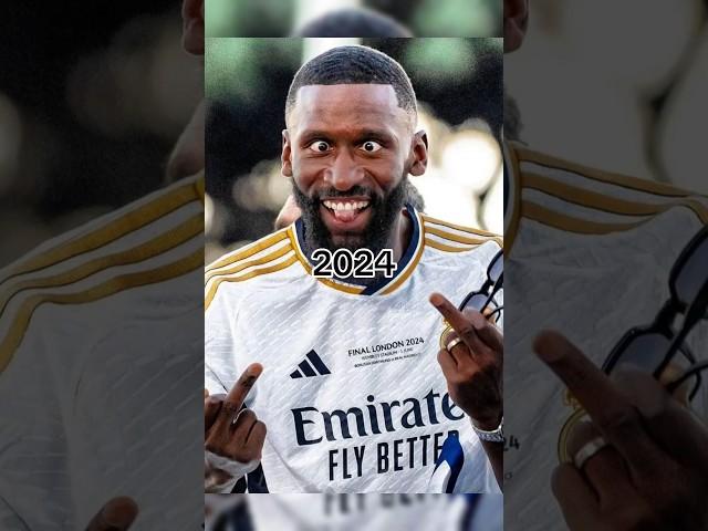 Antonio Rüdiger Evolution 