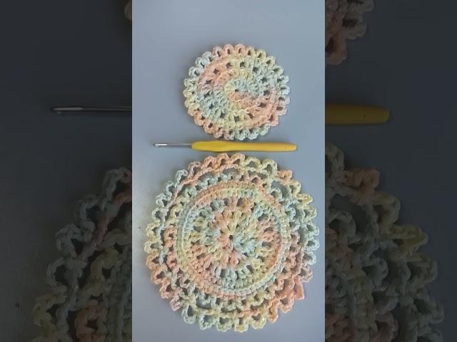 Моточек пряжи из остатков в дело! Нужна схема? #крючком #crochet