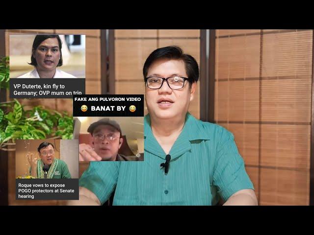 HARRY ROQUE MAY BAGONG PANIRA KAY PBBM? BANAT BY SA KAPWA DDS FAKE ANG VIDEO NYO. NASAAN SI VP SARA?