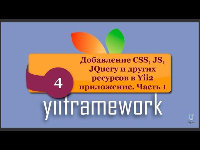 Добавление CSS, JS, JQuery и других ресурсов в Yii2 приложение. Часть 1. phpNT