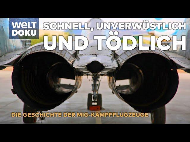 MiG-Kampfflugzeuge: Sowjetische Jäger, die den Westen schockierte | WELT HD DOKU (reupload)