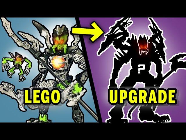 Using MUTRAN & VICAN's LEGO Parts To Build Bionicle MOCs