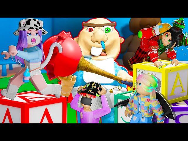 СБЕГАЕМ ОТ ЖУТКОГО РЕБЁНКА В ЯСЛЯХ! Roblox Baby Bobby's Daycare