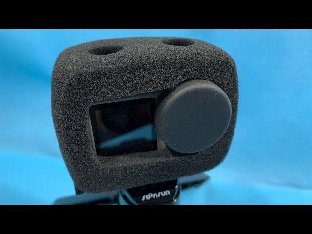 Ветрозащита для DJI OSMO ACTION с АлиЭкспресс? Тесты. 2